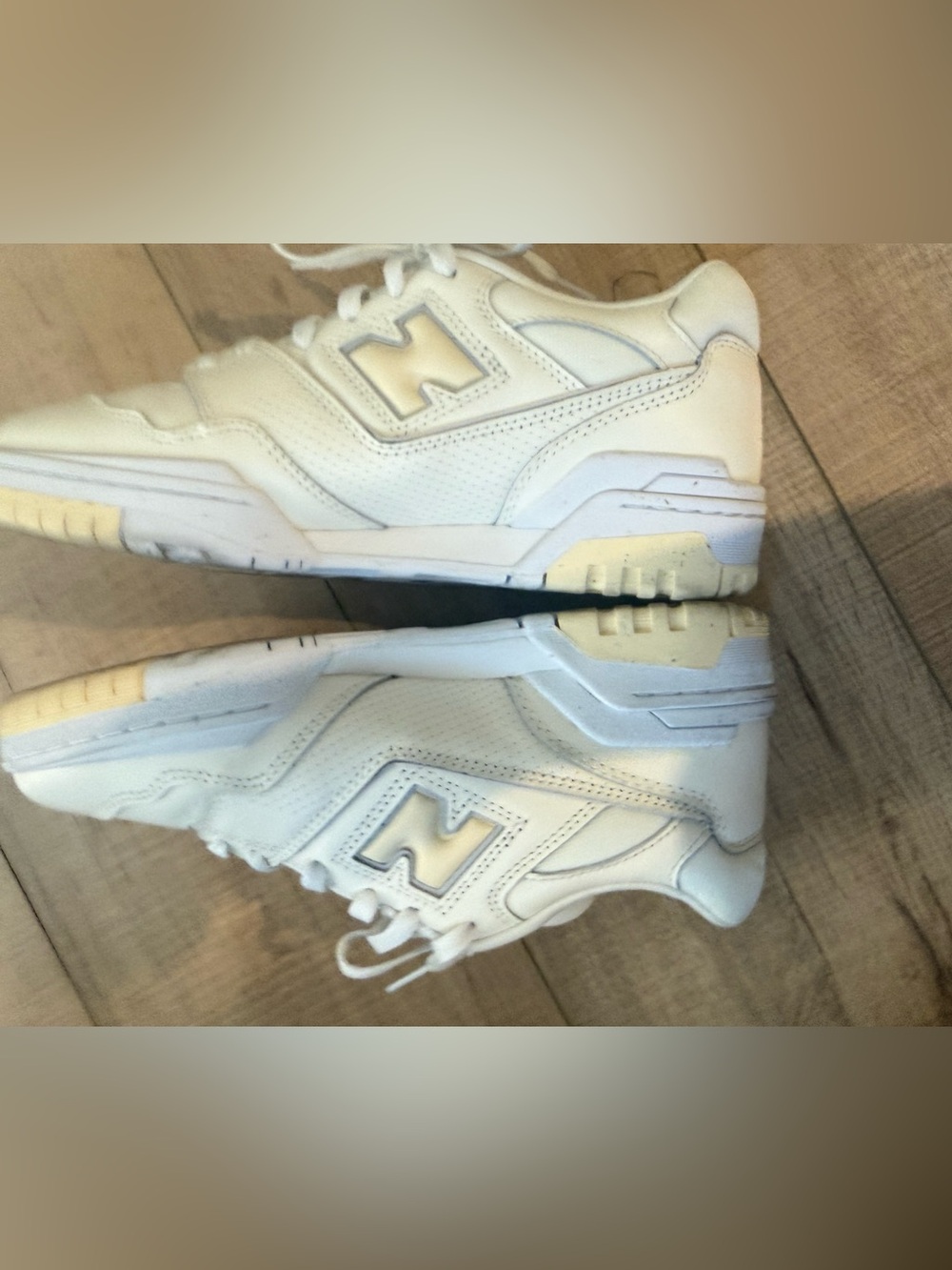 New Balance 550 Sneaker, 9.5, seasalt/calcium - Picture 13 of 16
